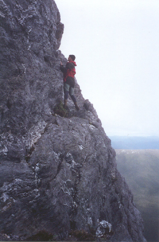 Dave - Route finding on The Direct Ascent.jpg