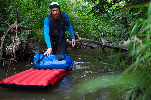 12. We put in one kilometer north of Storelva and quickly the river turned into a mess.jpg