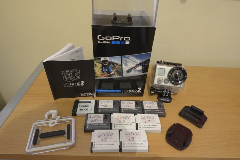 (Copy) GoPRO HD HERO 2 Outdoor Edition + 9 Batteries $185..jpg