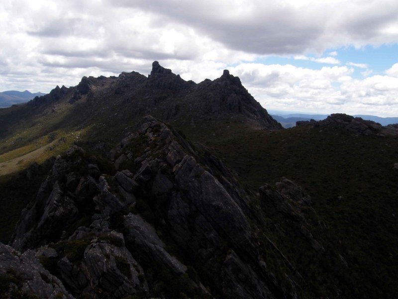 Thumbs From The Steep Ridge We Needlessly Took.JPG